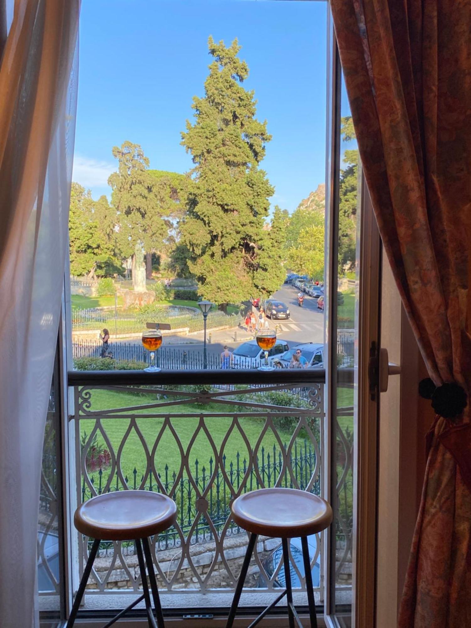 Palazzo Luxury Suite - View To Liston Square & Old Fortress Of Corfu Old Town Екстер'єр фото