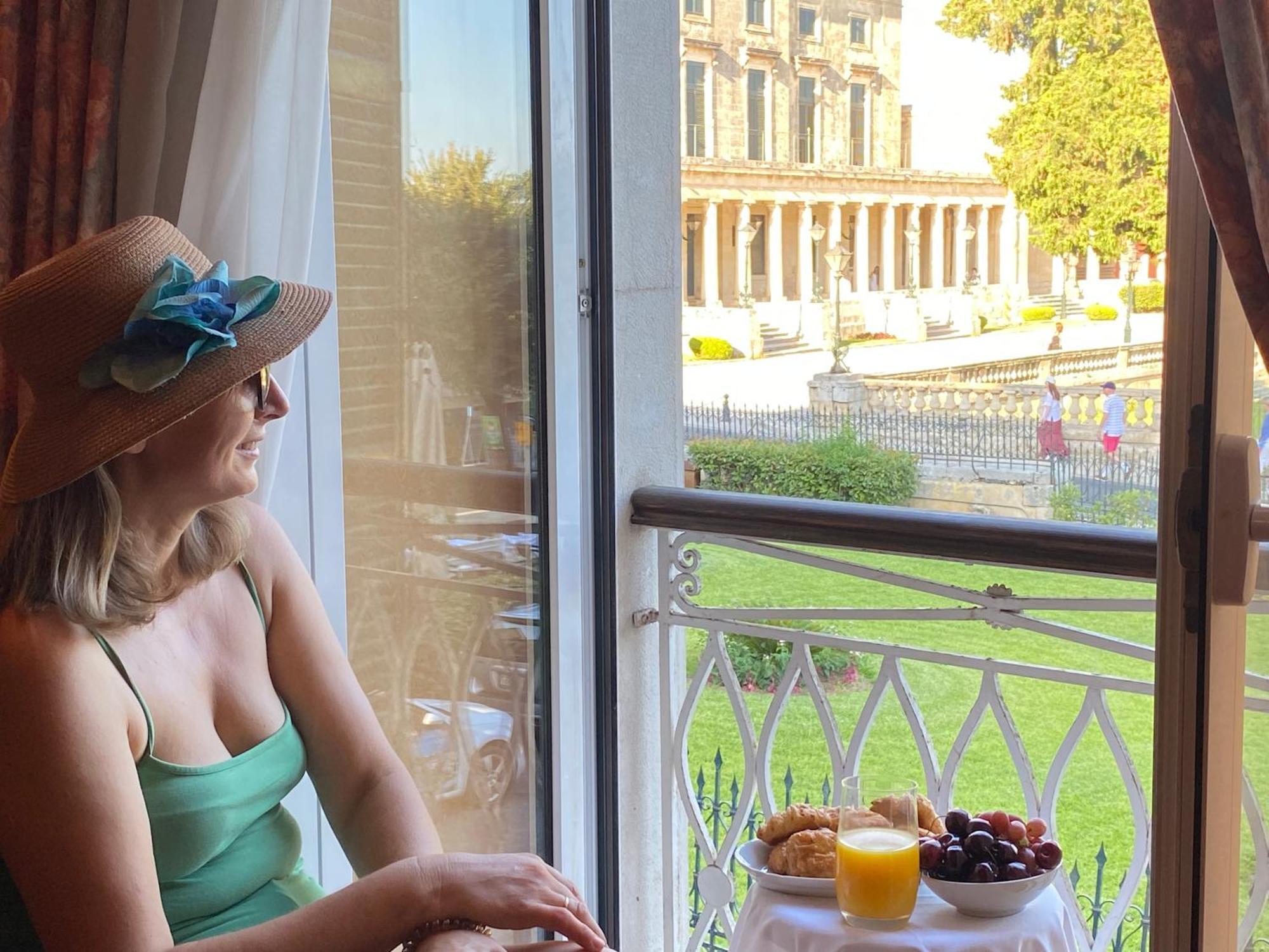 Palazzo Luxury Suite - View To Liston Square & Old Fortress Of Corfu Old Town Екстер'єр фото