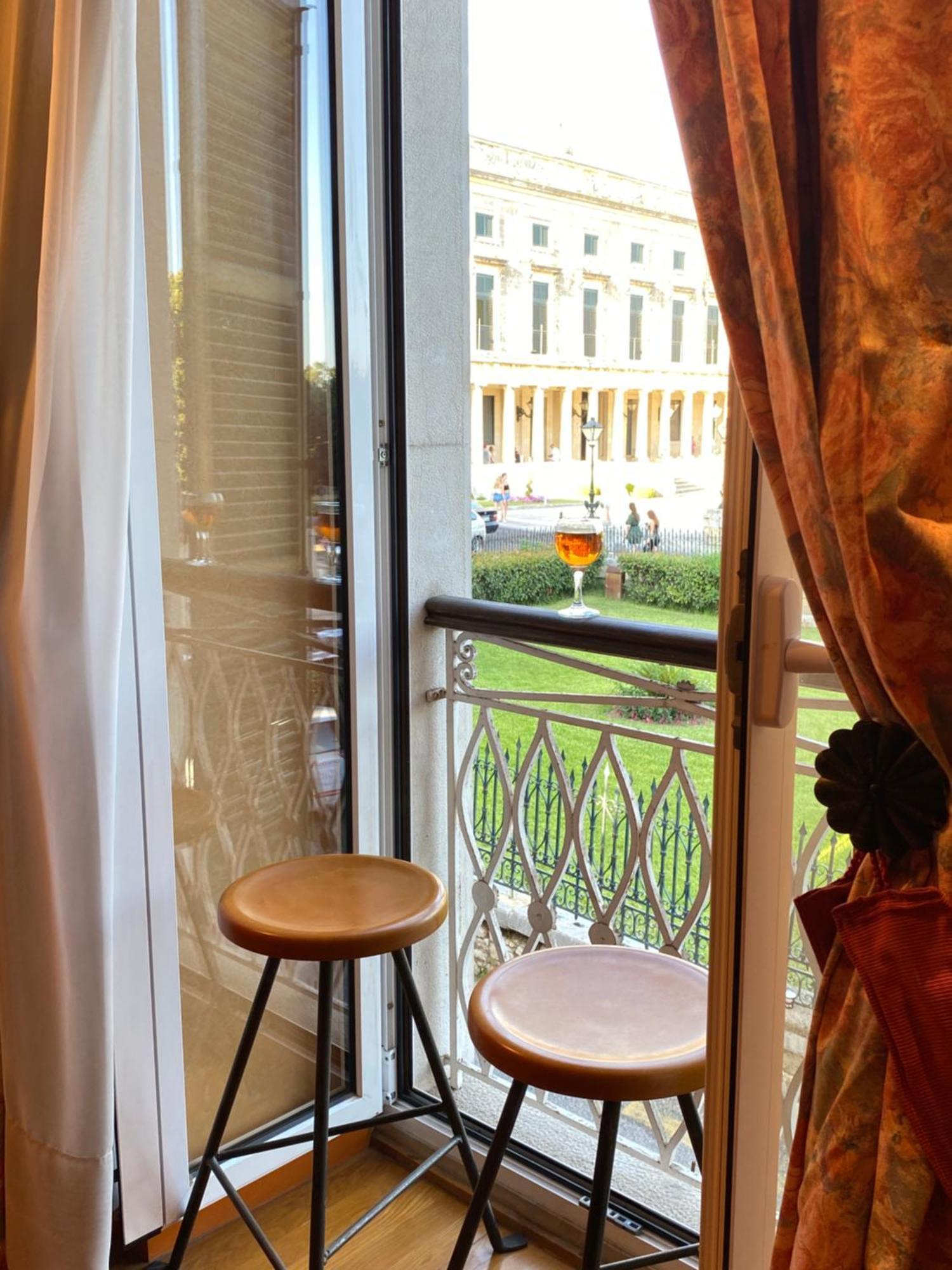 Palazzo Luxury Suite - View To Liston Square & Old Fortress Of Corfu Old Town Екстер'єр фото