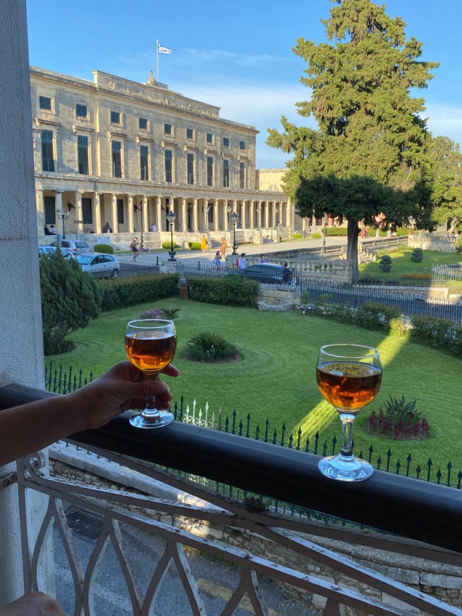 Palazzo Luxury Suite - View To Liston Square & Old Fortress Of Corfu Old Town Екстер'єр фото